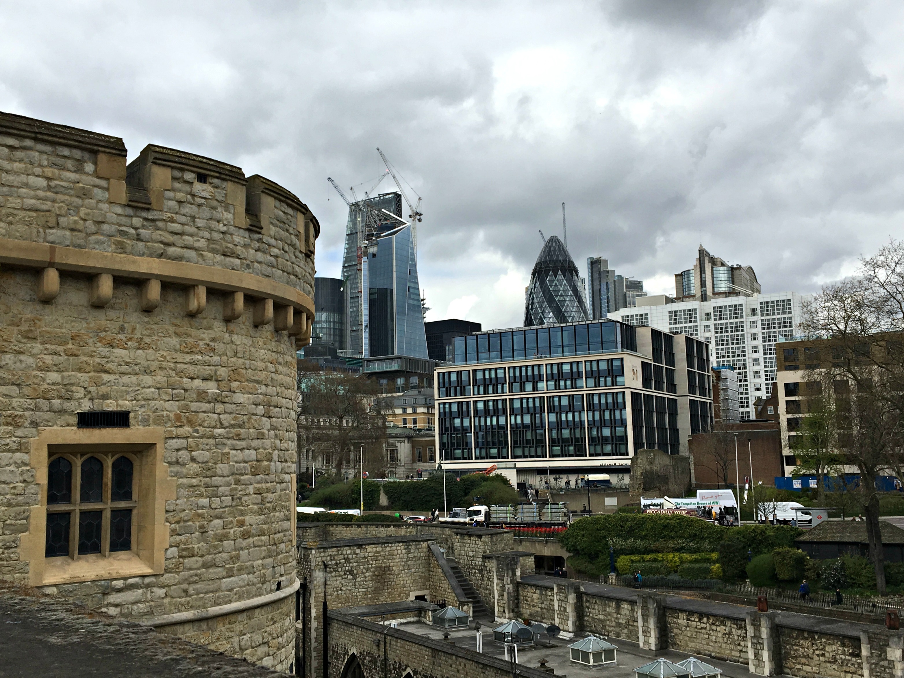 City of London from Tower of London - Wander Mum