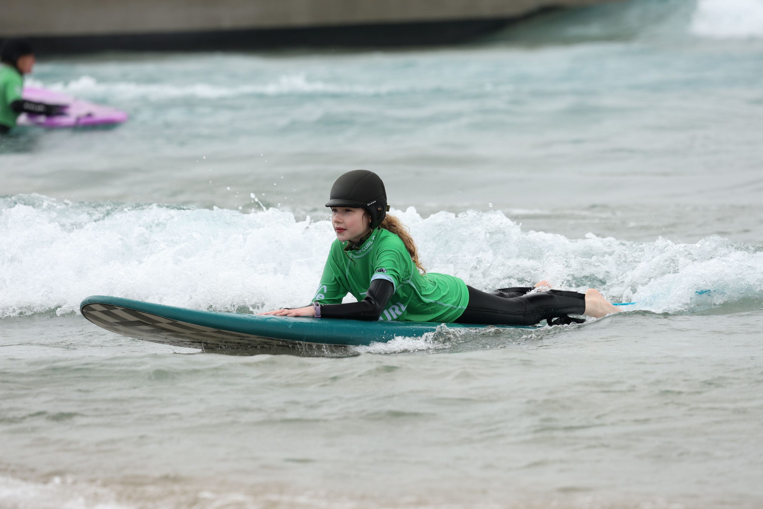 Surf lesson at The Wave, Bristol